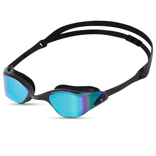 Image of TRI-FIT Award-Winning Swimming Goggles | Advanced Anti Fog Treated Lenses | 100% UVA/UVB Protection | Adjustable Nose Bridge | REVO Mirrored Coating | Scratch Resistant | Designed For Men & Women