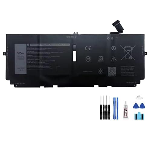Image of Generic Battery 722KK 6500mAh 7.6V compatible For XPS 13 9300 9310 9380 Series P117G P117G001 P117G002 2XXFW FP86V WN0N0 Laptop Battery