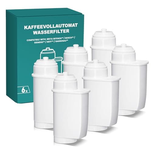 Image of FILSWA Water Filter for Siemens EQ Series EQ.3/5/6/7/8/9, EQ500, EQ700 – Compatible with Brita Intenza TZ70003, Bosch TCZ7003 TCZ7033 – Reduces Limescale & Chlorine (Pack of 6)