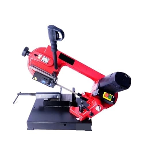 Image of Metal Band Saw Machine Cutting Sawing Horizontal Woodworking Electric for DIY Use