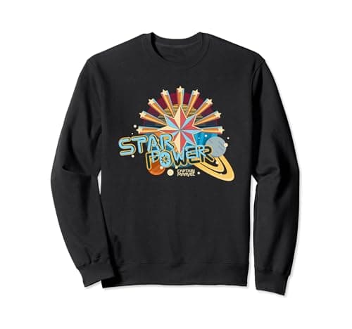 Image of Captain Marvel Movie Star Power Sweatshirt