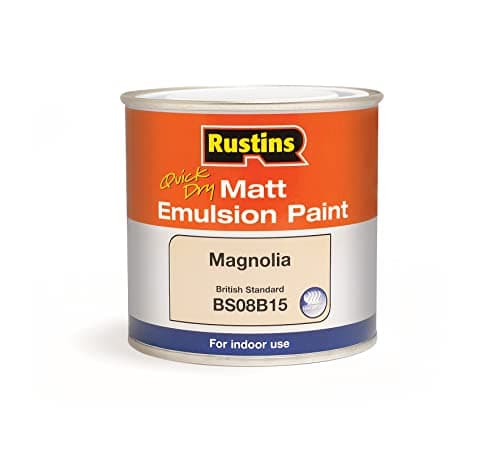 Image of RUSTINS Matt Emulsion Paint Magnolia 250ml