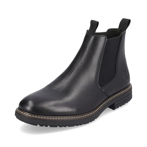 Image of Rieker Parker Mens Chelsea Boots 9 Black