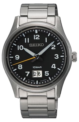 Image of Seiko Men's Analogue Quartz Watch with Stainless Steel Strap SUR569P1, Silver
