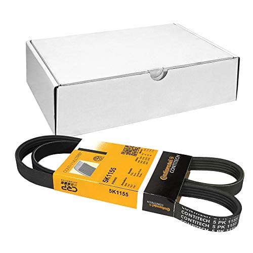 Image of Contitech 5PK1155 V-Ribbed Belt, Black