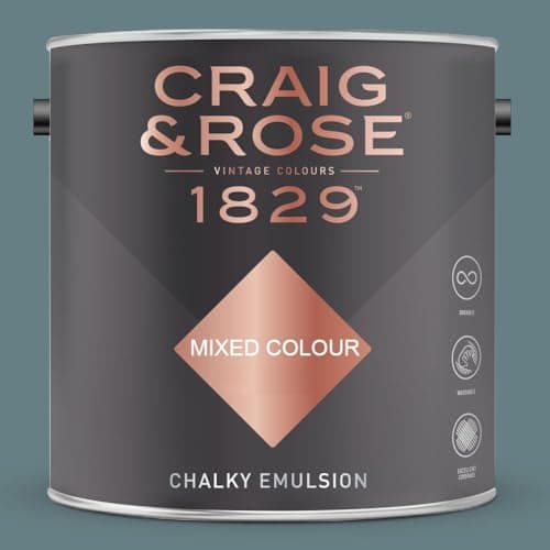 Image of Paint Stop CRAIG & ROSE 1829 CHALKY EMULSION SAXE BLUE 2.5L