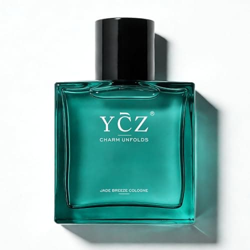 Image of YCZ JADE BREEZE Eau De Perfume for Men,1.7 oz Long-Lasting Parfum for Men – Aromatic Citrus Fragrance with Lemon, Verbena & Fresh Tea Notes,Showcasing Unique Taste for Daily Wear, Office & Casual