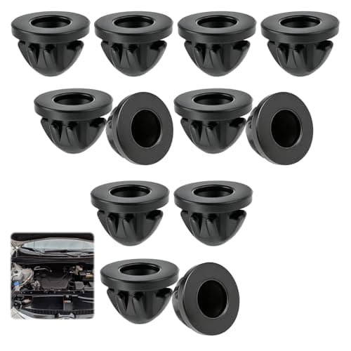 Image of Engine Cover Grommets 11127614138, 12 Pcs Rubber Mount Bush Fastening Buffer Replacement, Rubber Mount Grommet Bush for BMW 1 2 3 4 5 6 7 8