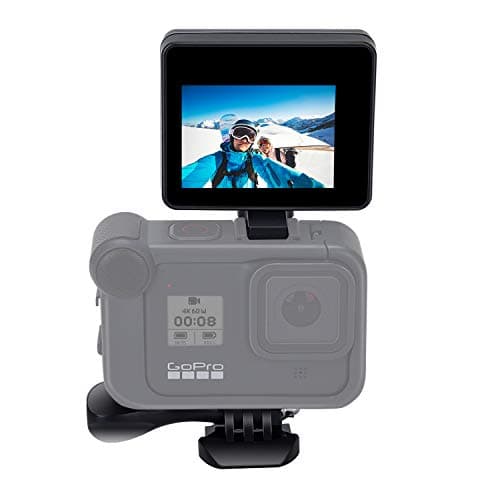 Image of Suptig LCD Screen Selfie LCD Display Screen Compatible For Gopro Hero 9 Hero 8 Hero 7 Hero 6 Hero 5 Hero 4 3+ 3 And AKASO Campark SLR More Action Cam 2.0inch IP 68 Waterproof