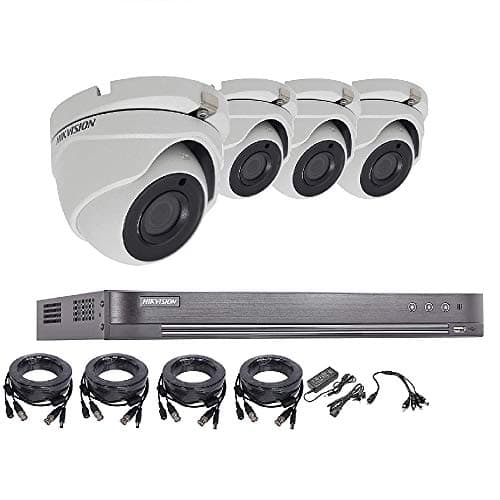 Image of HIKVISION 5MP CCTV SECURITY SYSTEM 4K DVR 4CH 1TB H.265+ HIK 5 MP CAMERA OUTDOOR NIGHT VISION KIT UK SELLER DS-7204HUHI-K1