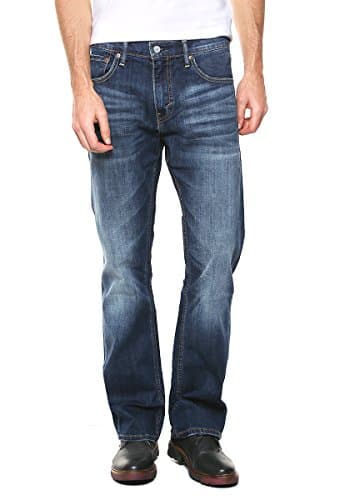 Image of Levi's Men's 527 Slim Bootcut Jean, Wave Allusions- Stretch, 31W x 30L