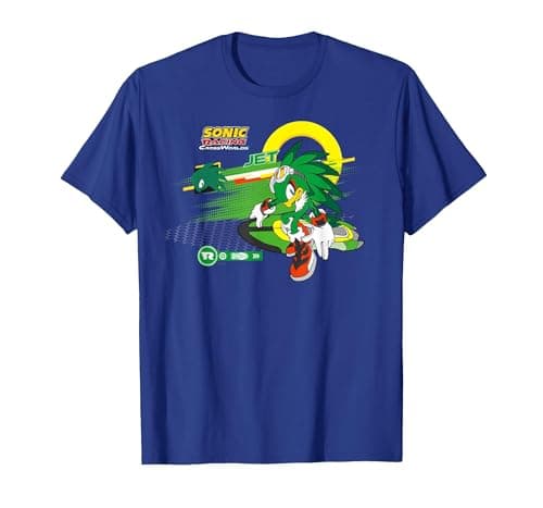 Image of Sonic The Hedgehog: CrossWorlds T-Shirt, Men, Royal Blue, X-Large