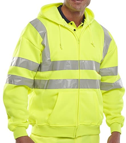 Image of Beeswift Large HOODED SWEATSHIRT SATURN, Yellow, L UK