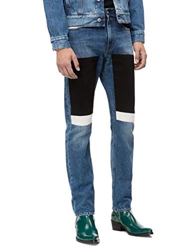 Image of Calvin Klein Men's CKJ 026 Slim Fit Jean, Keeling Patch, 32W x 38L