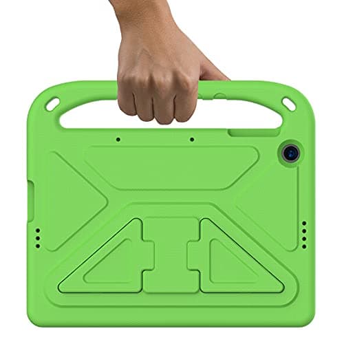 Image of HYUKcase Case for Honor Pad X8 10.1 inch,Quipped with Hand Strap and Shoulder Strap,Shockproof and Drop-Resistant Tablet (Green)