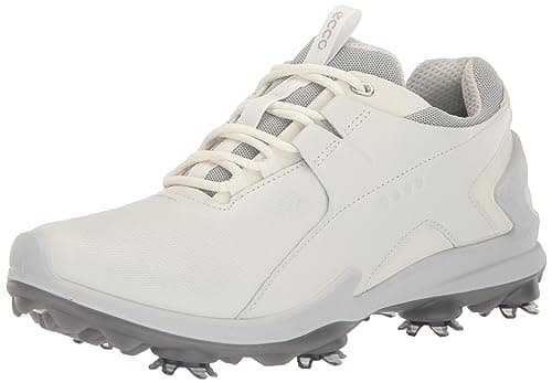 Image of ECCO Mens Biom Tour Golf Shoes - White - UK 10