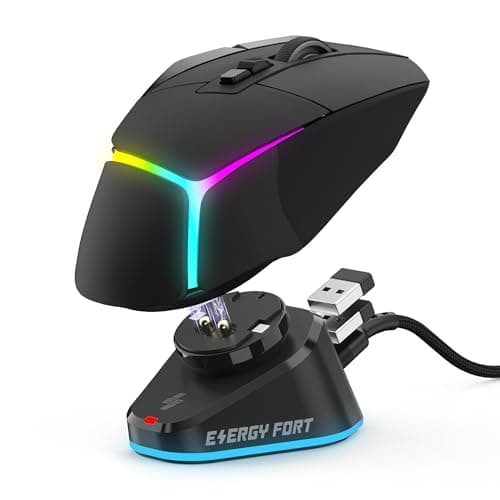Image of Charger Dock for Logitech Mouse G PRO X SUPERLIGHT 2,G502/G502X/G502X Plus Lightspeed, G703, G903, G PRO Wireless Gaming Mice Charging Station, Replace for Powerplay Wireless Charging System (Black)