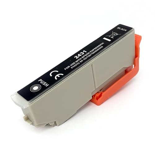 Image of Ink Express 24XL Black Ink Cartridge Compatible with Epson Printers Ink Cartridge for Epson Expression Photo XP-55 XP-65 XP-750 XP-760 XP-850 XP-860 XP-950 XP-960 XP-970