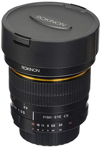 Image of Rokinon FE8M-N 8mm F3.5 Fisheye Fixed Lens for Nikon (Black)