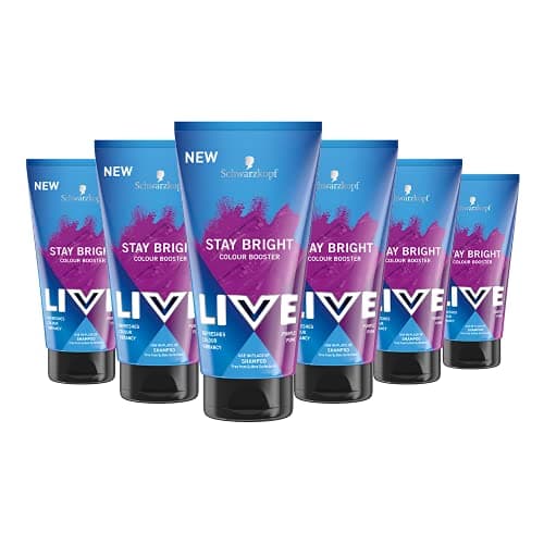Image of Schwarzkopf LIVE Colour Booster Shampoo - Stay Bright Purple Punk 150ml - Pack of 6