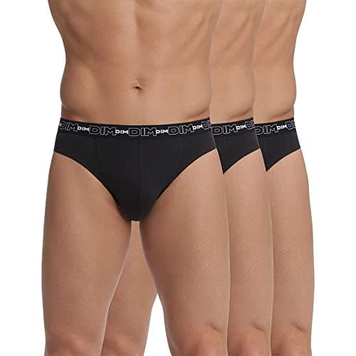 Image of DIM Men's Briefs Set of 3 | Cotton Stretch Comfort | Optimal Support | Label Free