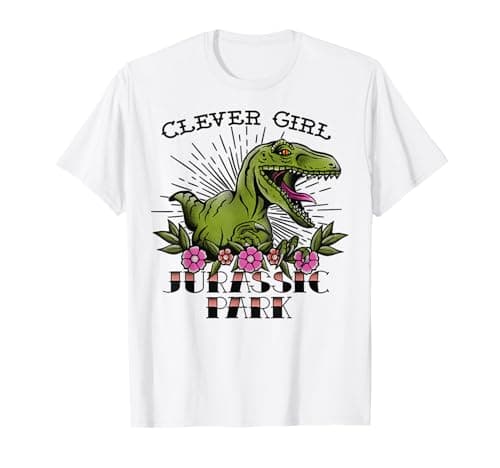 Image of Jurassic Park Velociraptor Clever Girl T-Shirt