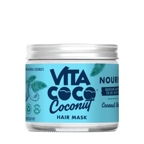 Image of Vita Coco Nourishing Hair Mask for Dry and Frizzy Hair • Deep Hydration Coconut Hair Mask providing Smooth and Glossy Finish • Vegan Hairmask with 30 Percent Coconut Water (150ml)