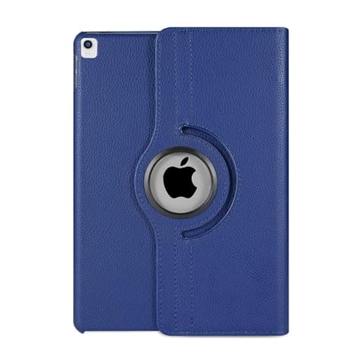 Image of Leather Rotate 360° Stand Case For Apple iPad 10.2 9th Gen 2021 8th Gen 2020 & 7th Generation 2019 (BLUE)