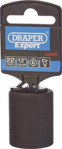 Image of Draper 28529 22mm 1/2-inch Drive Impact Socket