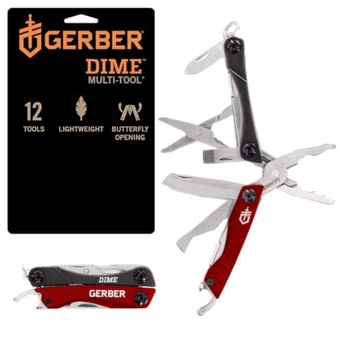 Image of Gerber Dime Mini Multi-Tool Red