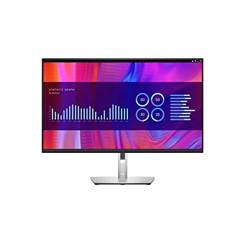 Image of Dell P3223DE USB-C 31.5 Inch QHD (2560x1440) Monitor, 60Hz, IPS, 5ms, 99% sRGB, USB-C, 2x DisplayPort, HDMI, 4x USB, 3 Year Warranty, Black