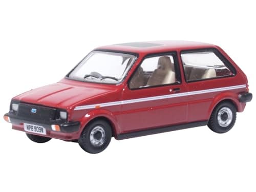 Image of Oxford Diecast 1:76 Austin Mini Metro Emberglow (Princess Diana) Collectable model 76MET001