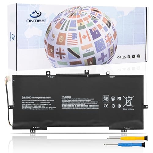 Image of ANTIEE VR03XL Laptop Battery Replacement for HP Pavilion 13-D 13-D046TU 13-D025TU 13-D024TU 13-D051TU Series 816497-1C1 HSTNN-IB7E TPN-C120 11.4V 45Wh