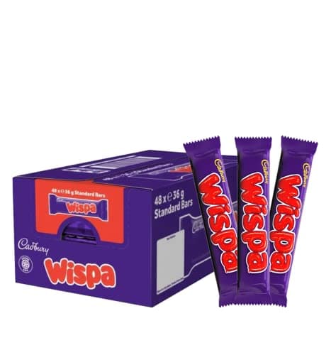 Image of Cadbury Wispa Chocolate Bar (48x36g)