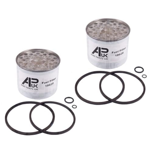Image of 2x Fuel Filter Replacement for Massey Ferguson 400 500 550 560 565 575 590 592 Tractor