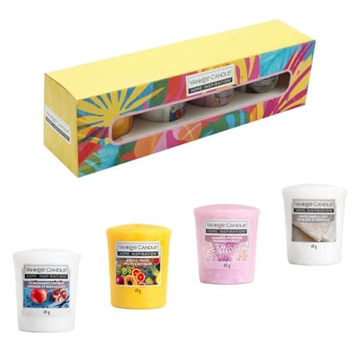 Image of Yankee Candle Value Bundle Set of 4 - Double Gift Set Bundle - 4x49g with Popular Fragrances