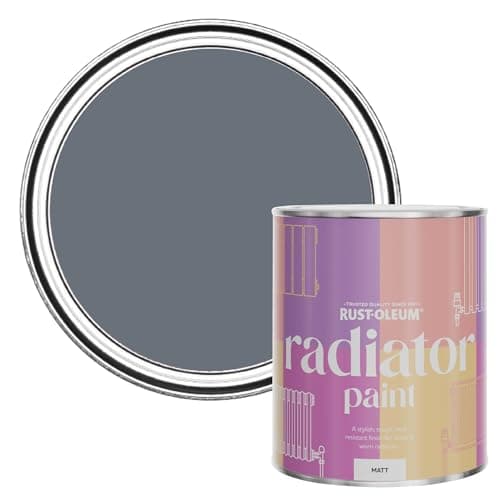 Image of Rust-Oleum Heat-Resistant Radiator Paint in Matt Finish - Seascape 750ml