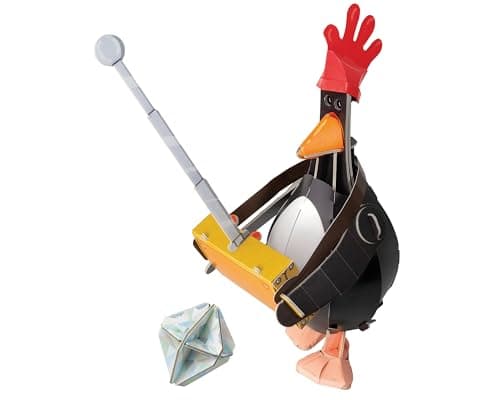 Image of Build Your Own Wallace & Gromit Feathers McGraw - Cardboard Craft Kit - Ages 10+