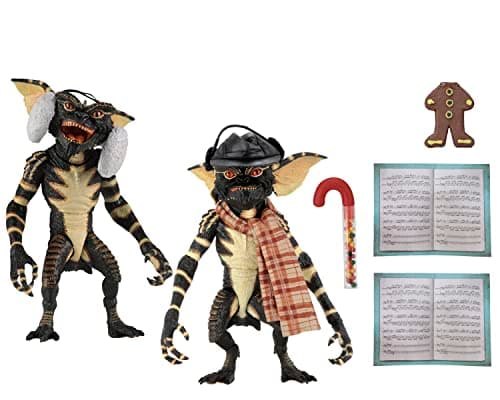 Image of NECA Collectible 2-Pack Gremlins 2-7" Scale Action Figures - Christmas Carol Winter Scene Two