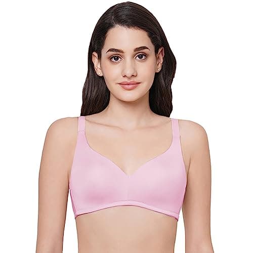 Image of Wacoal Women's Basic Mold Padded Non-Wired Bra, pink, 36A