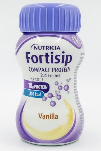 Image of Compact Protein Vanilla Nutritional Drink, 4 x 125ml Bottles