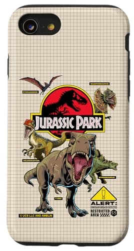 Image of Jurassic Park Dinosaur Breach Case for iPhone SE (2020) / 7/8