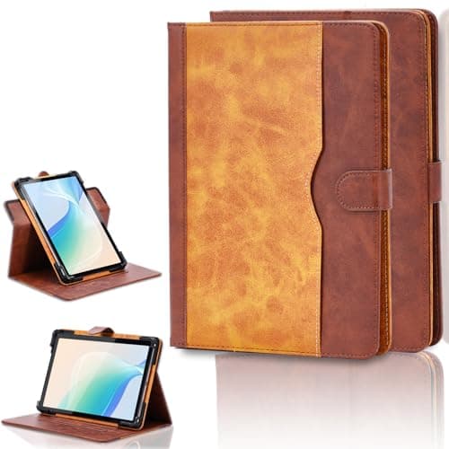 Image of Case Compatible for Rakuten Kobo Forma 8.0-Inch eReader Case 360 Degree Rotation Multi-Viewing Angels PU Leather Stand Folio Cover Brown