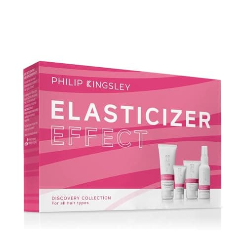 Image of Philip Kingsley | Elasticizer Booster Kit | Deep Conditioning Treatment | Includes Repair Hair Mask, Elasticizer Booster, Leave-In Conditioner Spray and Styling Cream for Dry and Damaged Hair | 4 Set