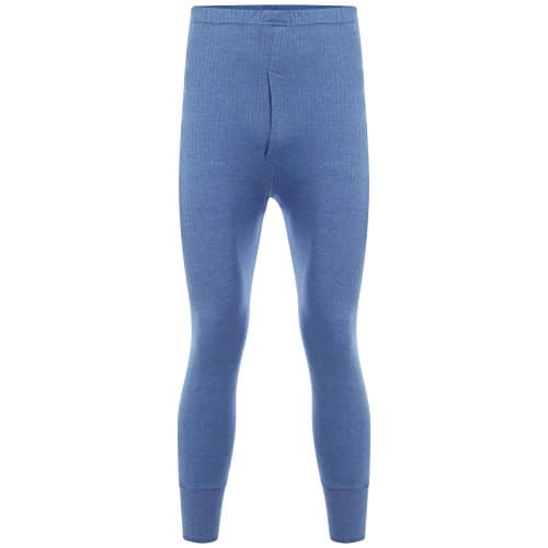 Image of Heatwave® Men's Thermal Long Johns, Medium Blue