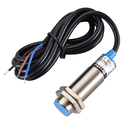 Image of Heschen M18 Inductive Proximity Sensor Switch Shield Type LJ18A3-5-Z/BX Detector 5mm 10-30VDC 200mA NPN Normally Open(NO) 3 Wire