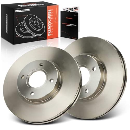 Image of Frankberg Brake Disc Set incl. 2x Discs Front Vented Ø278mm Compatible with Fiesta VI CB1 CCN B-Max JK Tourneo Courier B460 MPV Fiesta Replace# 1751584,1833857