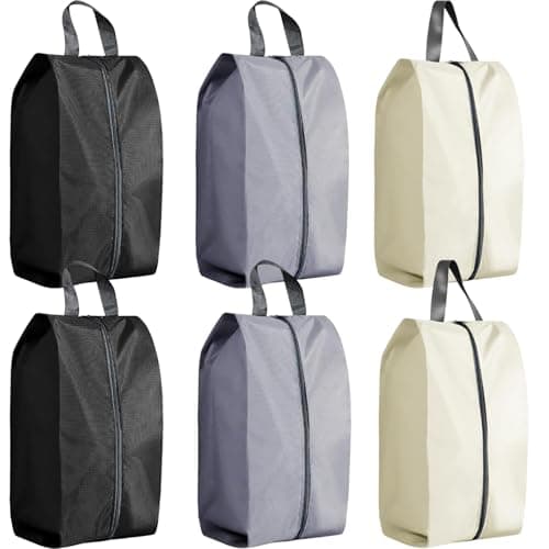 Image of Shoe Bags for Travel, Shoe Bag, 6 Pcs Shoe Bags for Storage, Waterproof Dust Proof Shoe Storage Bags for Football Boots, Golf Shoes, Durable Shoe Travel Bag for Travel and Daily Use