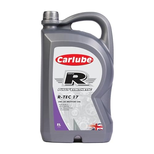Image of Carlube Triple R 5W-30 ACEA A5/B5, API SP Fully Synthetic Engine Oil R-TEC 17 5L
