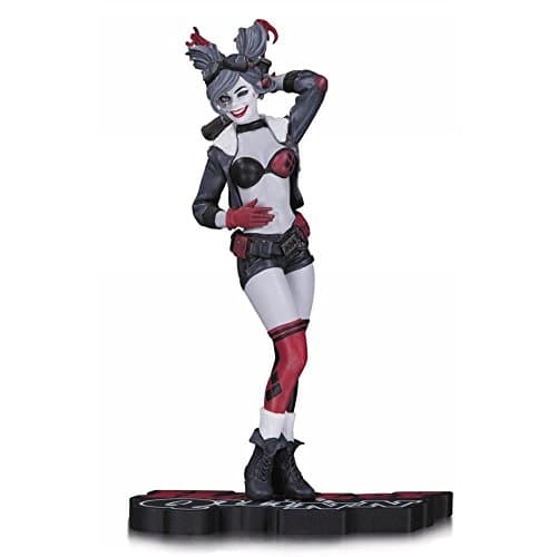 Image of DC Comics APR160452 Harley Quinn Red White & Black Statue